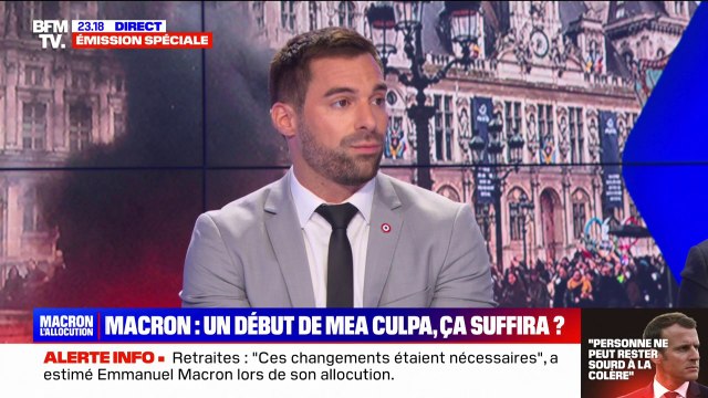 Julien Odoul (RN): Monsieur Macron m'a autant convaincu qu'un mauvais plat de raviolis réchauffé 15 fois au micro-ondes