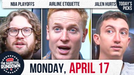 Pro Pitcher Creates Airline Etiquette Controversy | Barstool Rundown - April 17, 2023