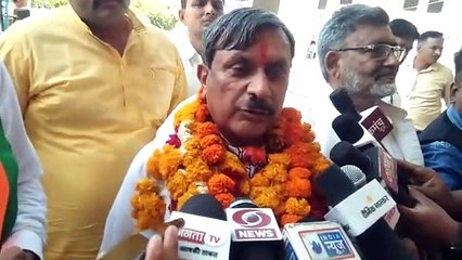 Video Story : BJP से बिहारी लाल आर्य ने किया नामांकन, बोले- करेंगे ऐतिहासिक काम