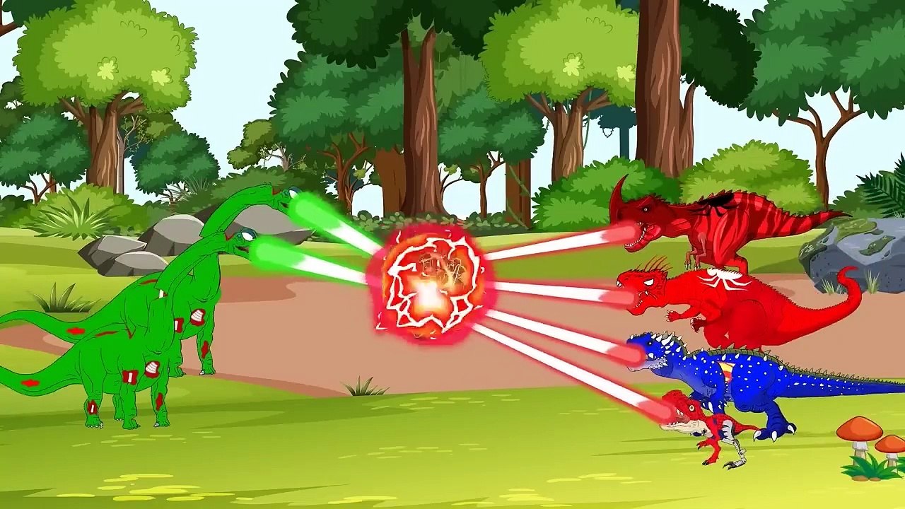 REX Pregnant, EVOLUTION of GODZILLA DINOSAURS RAPTOR Spiderman Indominus - Jurassic World Animation