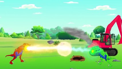 Best Velociraptor RESCUE DINOSAURS EVOLUTION of Godzilla_ WHO WILL WIN_ SPIDERMAN T-REX, Triceratops