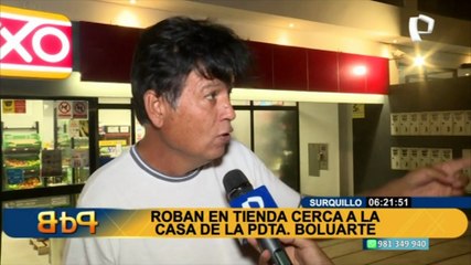 Surquillo: denuncian incremento de robos cerca a la casa de Dina Boluarte