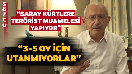 Kılıçdaroğlu “Utanç Verici” Diyerek Açıkladı! “Saray Kürtlere Terörist Muamelesi Yapıyor”
