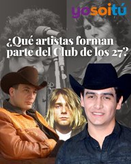 ¿Qué artistas forman parte del Club de los 27?