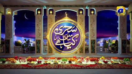 Sehri Table   27th Ramazan   Chef Sumera   18th April 2023