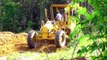 How the Grader Works, Pushing the Soil Evenly || Caterpillar 120K Grader VHP-145