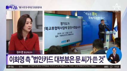[핫플]“이화영, 41개월간 법카 3238건”…명품·편의점 등 생활비 충당
