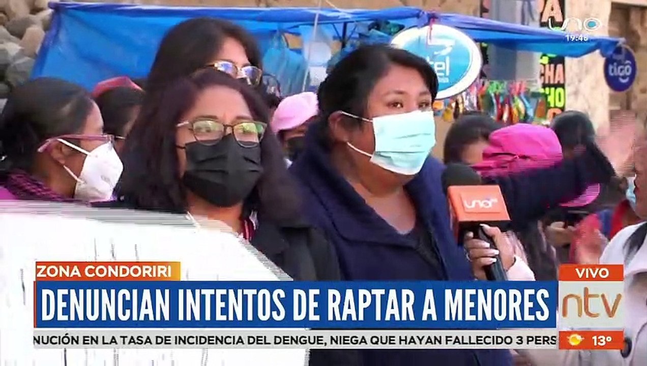 Denuncian intentos de rapto a menores en la zona Condoriri