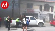 Reportan incendio en predio donde acampaban migrantes en Ciudad Juárez
