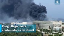 Incendio en zona Diamante de Acapulco pone nerviosos a turistas y habitantes del lugar