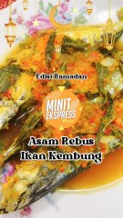 Asam Rebus Ikan Kembung