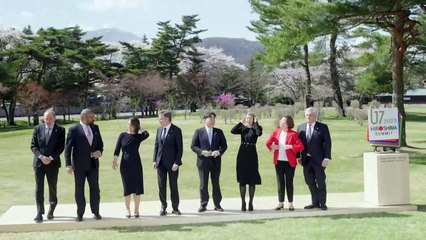 Los jefes de la diplomacia del G7 muestran su unidad ante China