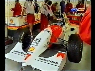 Formula-1 1994 R11 Belgian Grand Prix - Sunday Warm Up (Eurosport)