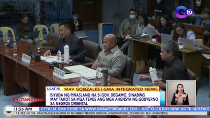 Biyuda ng pinaslang na si Gov. Degamo, sinabing may takot sa mga Teves ang mga ahensya ng gobyerno sa Negros Oriental | BT