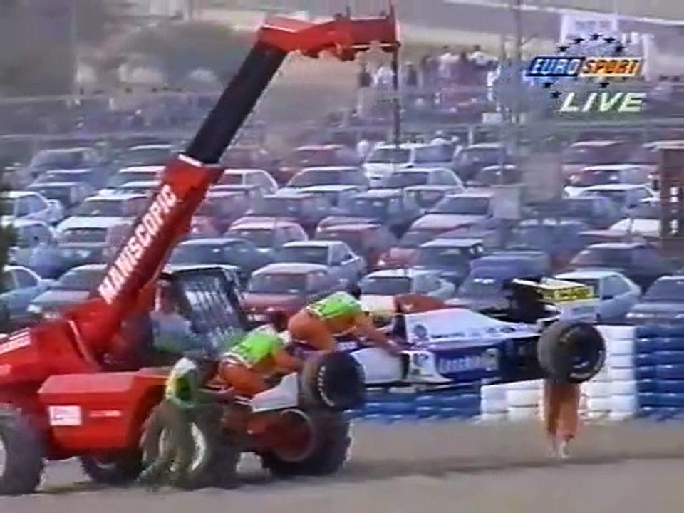 Formula-1 1994 R14 European Grand Prix - Sunday Warm Up (Eurosport)