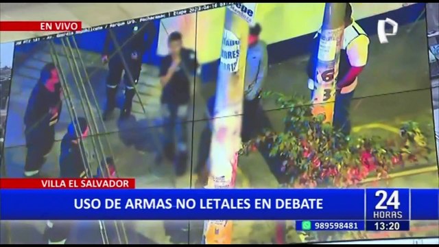 VES: Municipalidad se pronuncia sobre uso de armas no letales por parte de serenos