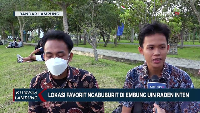 Lokasi Favorit Ngabuburit di Embung UIN Raden Intan