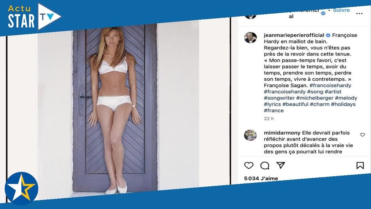 Françoise Hardy en maillot de bain : son ex, Jean-Marie Périer, dévoile une photo inattendue de la c