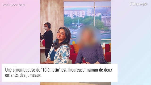 Télématin - Une chroniqueuse maman de jumeaux : adorable photo de ses têtes blondes, ses premiers fans