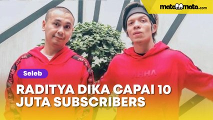 Raditya Dika Akhirnya Capai 10 Juta Subscribers YouTube, Ucapan Selamat dari Atta Halilintar Diserbu