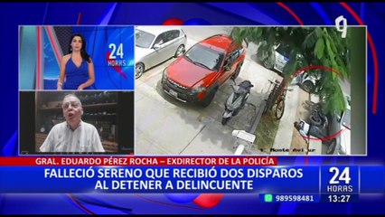 Exdirector de la PNP analiza norma que autoriza armas no letales para serenazgo