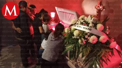 Realizan velorio a Miriam, joven que murió por disparos en Nuevo Laredo