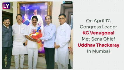 Congress Leader KC Venugopal Meets Uddhav Thackeray In Mumbai To Unite The Opposition Ahead Of 2024 Elections