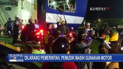 Pemudik Masih Gunakan Motor Meskipun Sudah Dilarang, Ini Pesan dari Menparekraf Sandiaga Uno!