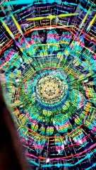 #art#video"invites you to view the most beautiful kaleidoscope"