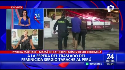 Rosario Sasieta desde Colombia: "venimos a presionar para que Sergio Tarache sea expulsado"
