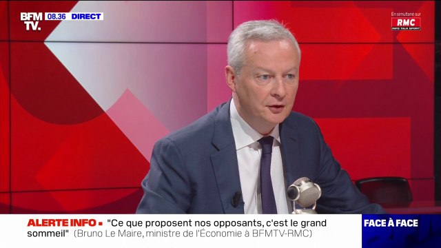 Bruno Le Maire: La France a une croissance qui crée de l'emploi