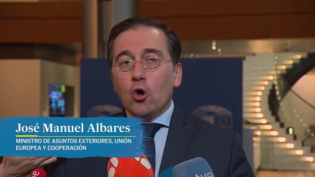 Albares explica la presidencia UE a diputados españoles a excepción de PP y JxCat