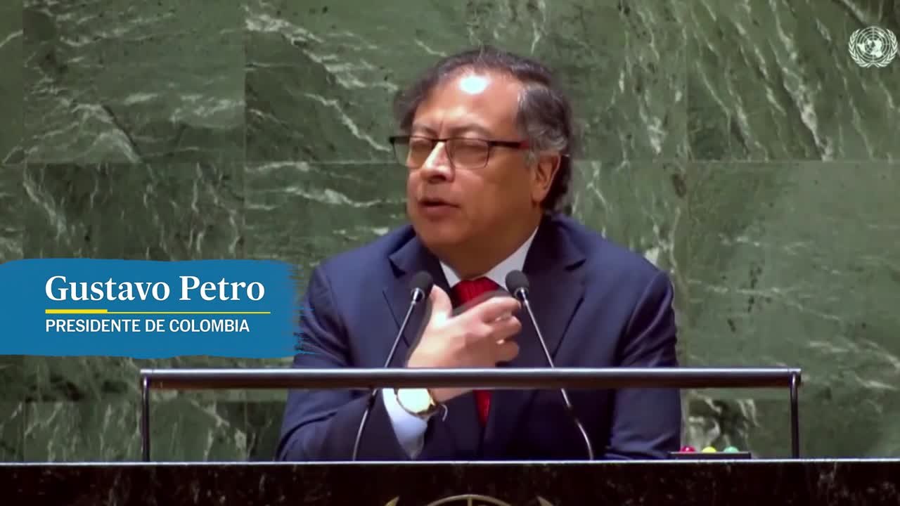 Petro denuncia en la ONU el uso de guerras para no actuar ante la ...
