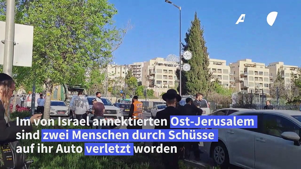 Zwei Verletzte bei mutmaßlichem Anschlag in Ost-Jerusalem