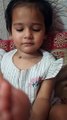 Cute Trishu saying to slap Mamma as she denied to give her mobile-dm