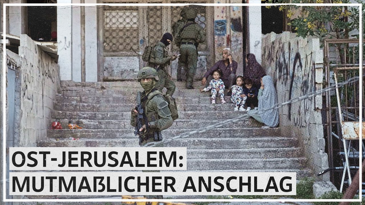 Zwei Verletzte bei mutmaßlichem Anschlag in Ost-Jerusalem