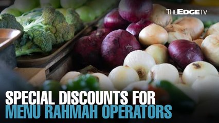 NEWS: Special discounts for Menu Rahmah operators