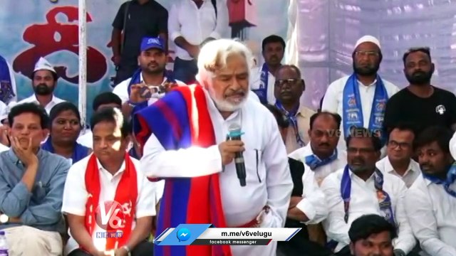 Folk Singer Gaddar Sings Song On Paper Leak Issue _ V6 News