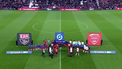 2021-2022 J13-EN AVANT GUINGAMP - NÎMES OLYMPIQUE (3 - 1) - Résumé - (EAG - NO)   2021-2022