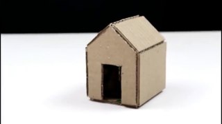 How to Make  A Cardboard House (With Dimensions)In 2 Minute