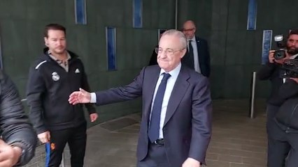 Así fue la llegada de Florentino a Londres