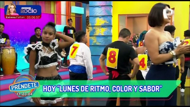 Ritmo, color y sabor en Préndete: participantes muestran sus mejores pasos ante un riguroso jurado