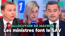 Allocution d'Emmanuel Macron : les ténors de la majorité font le SAV