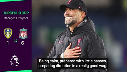 Klopp hails Leeds win as 'best performance of the season'
