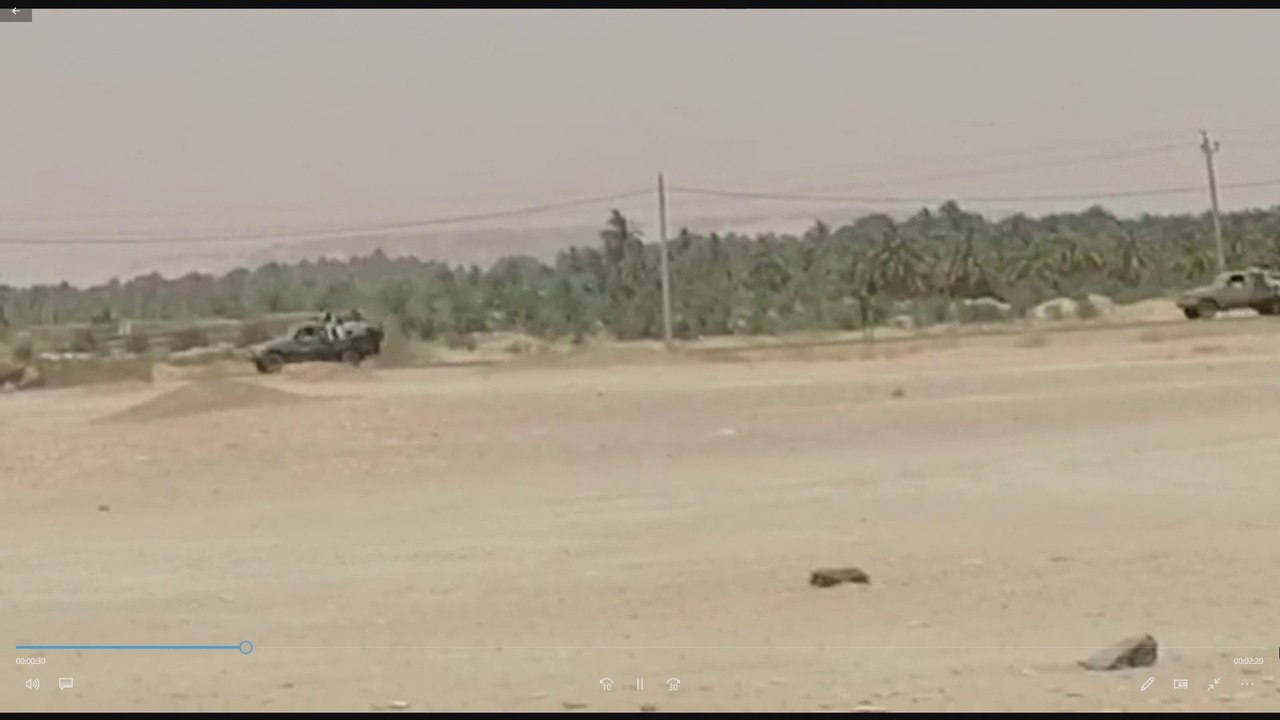 مقاطع متداولة لانسحاب مجموعات الدعم السريع من مطار مروي #السودان  #العربية