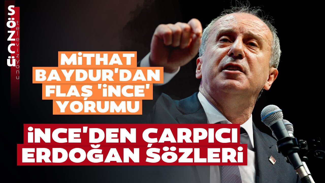 Muharrem İnce'den Gündem Olacak Sözler 'Ben Aday Olmazsam Erdoğan İlk Turda Kazanır!'