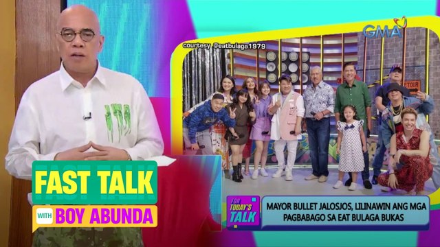 Fast Talk with Boy Abunda: Bullet Jalosjos, magsasalita na sa isyu ng Eat Bulaga! (Episode 60)