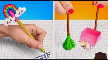 ADORABLE SCHOOL CRAFTS YOU SHOULD SEE || EASY SCHOOL HACKS