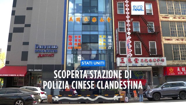 Stati Uniti: stazione di polizia cinese clandestina, due arresti