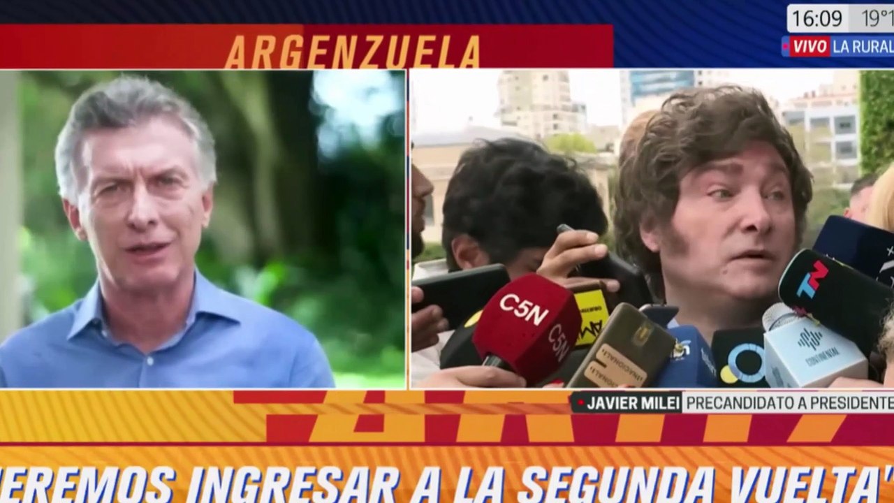 Milei sobre la dolarizacion de la economía